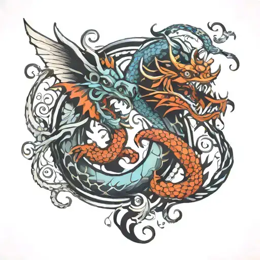 Dragon Intertwined