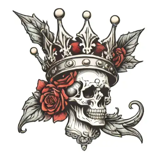 Safety Pin With A Crown That Pinned Shut With Vertically