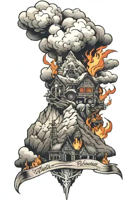 Mountains And Firefighting