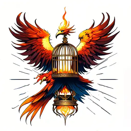 Phoenix Leaving His Cage