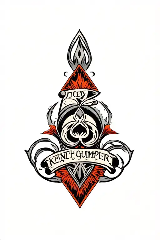 Kenneth Gumpert Ambigram Rotational