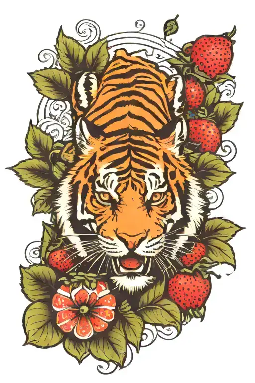 The Buddhist Parable Of Tiger And The Strawberry