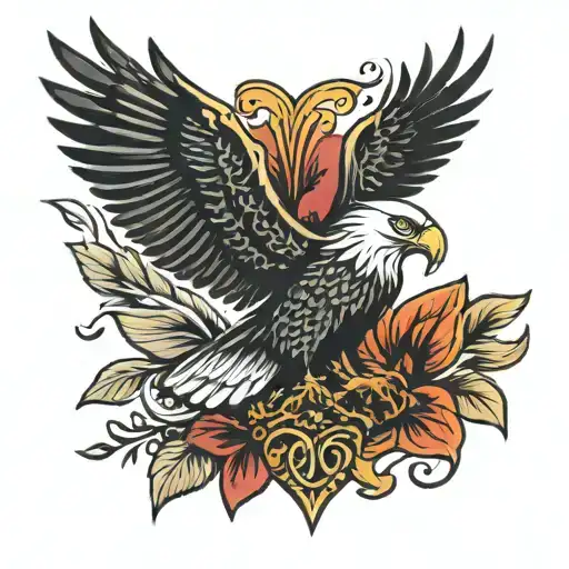 Albanian Leg And Eagel