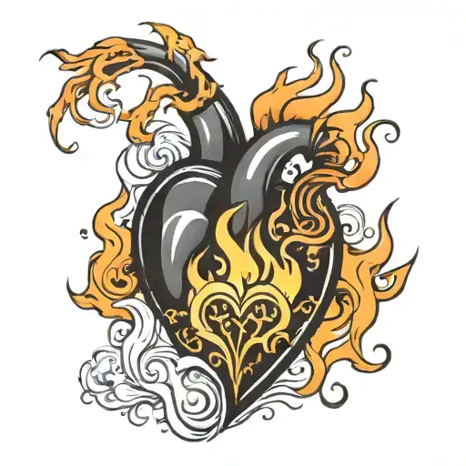 Heart In Flames