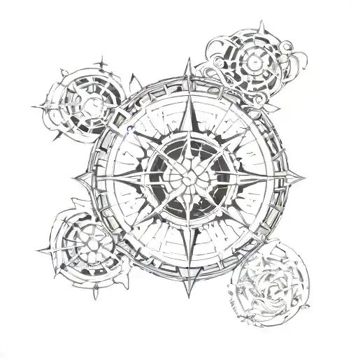 Pulsar Map Outline