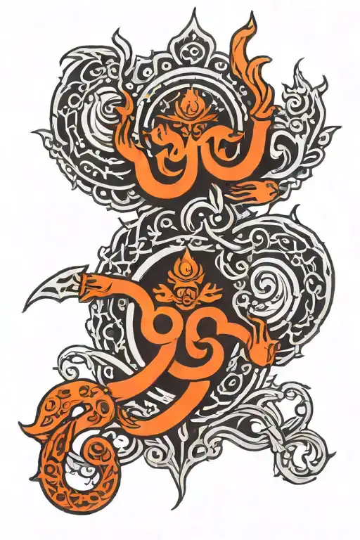Trishul And Om