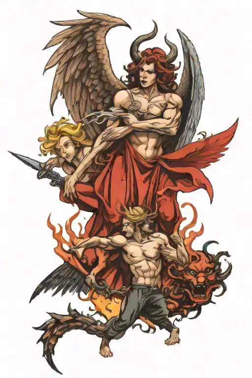 Angels Vs Demons