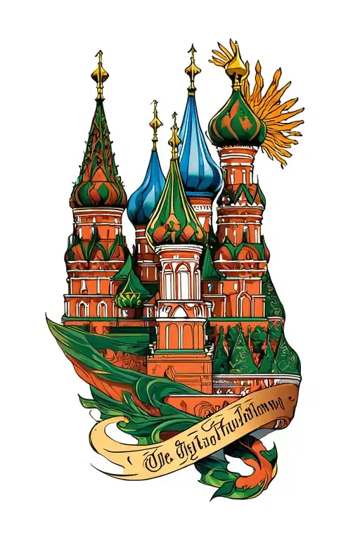 The Kremlin But More Ominous