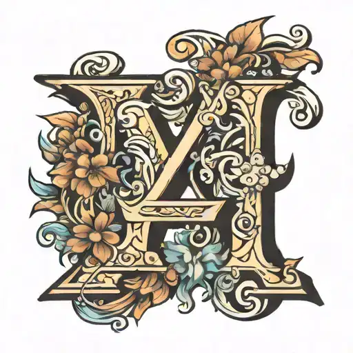 Letter E And M Letter