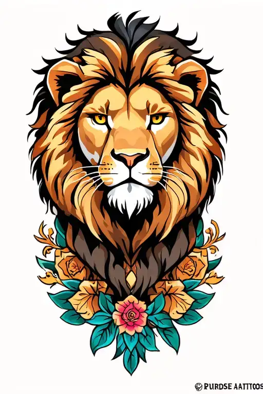 Lion Wearing