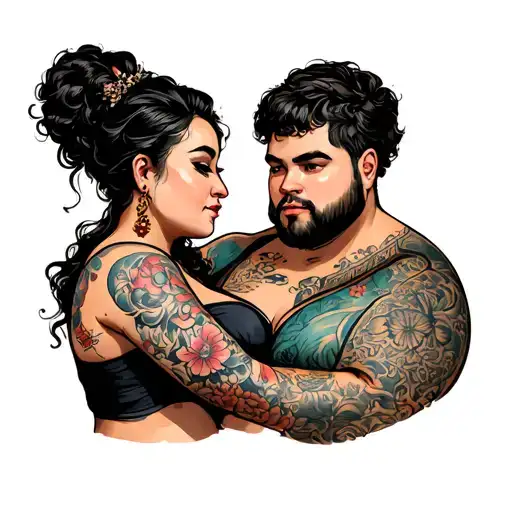 Chubby Couple