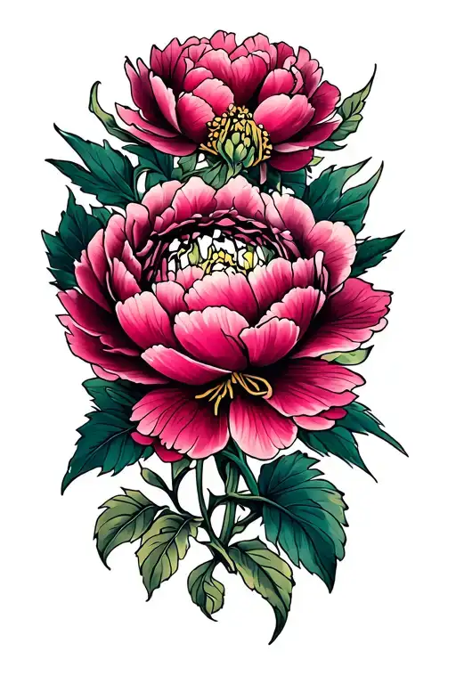 Peony Shoulder Sleeve