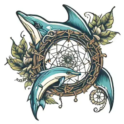 Dolphin Based Dreamcatcher