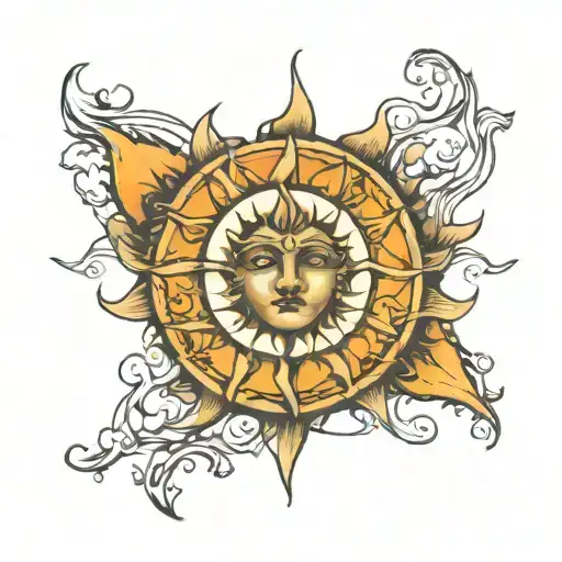 Sun Without Face Inside