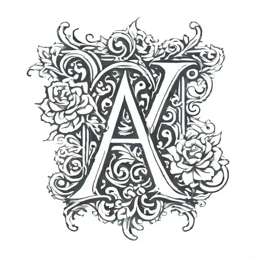 Letter A In Special Font
