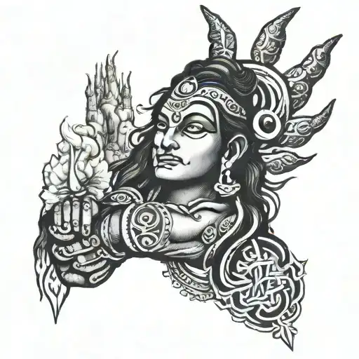 Lord Shiva Hand Band