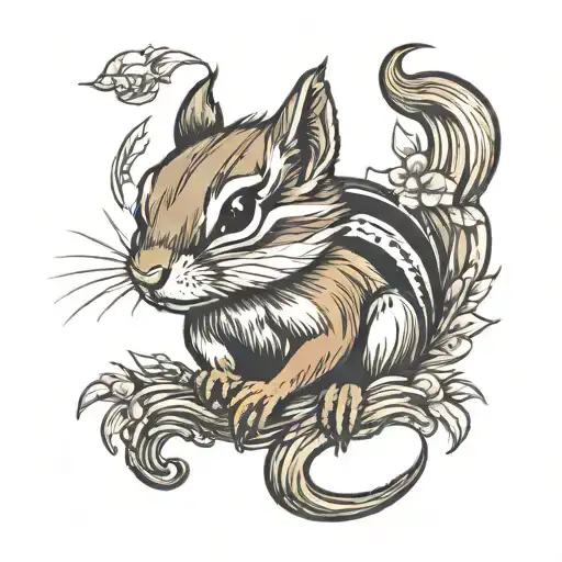 A Bad-ass Chipmunk