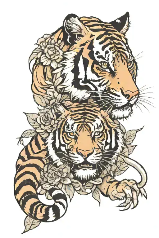 Tiger And Scorpion