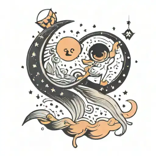 Eyes On The Stars Feet On The Moon