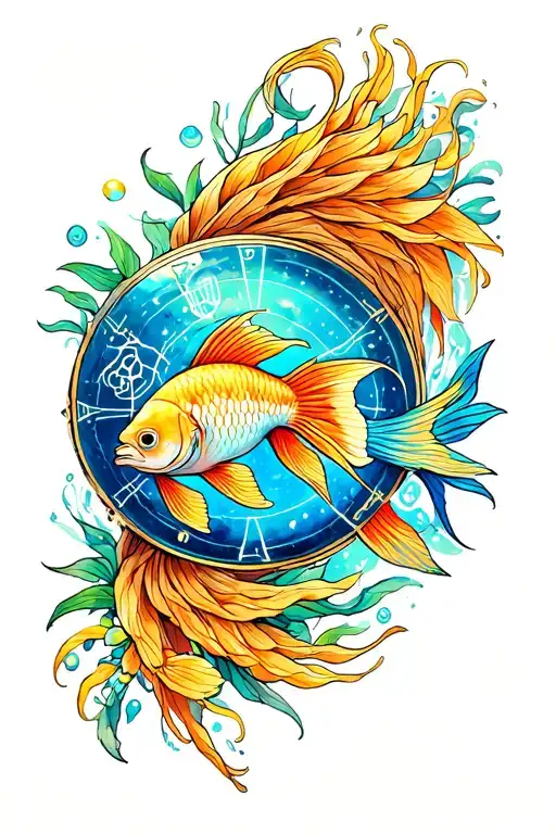 Zodiac Sign Aquarium