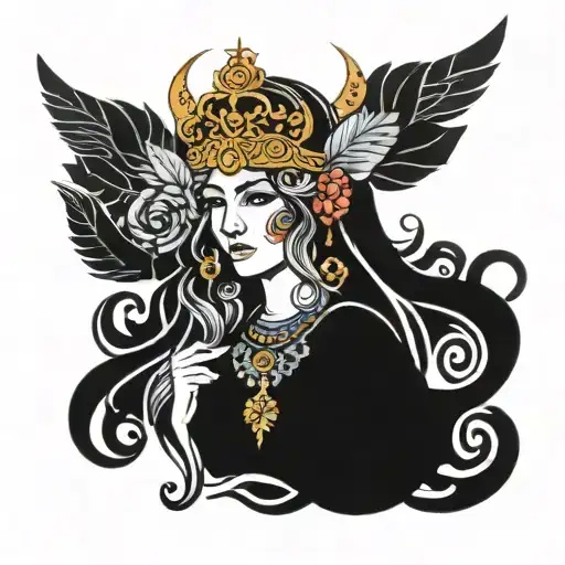 Slavic Goddess Vyrgon
