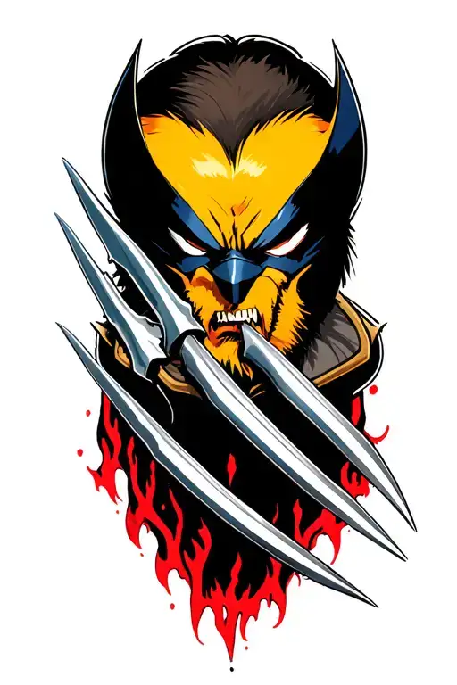 Wolverine Claws Extended