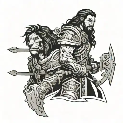 King Varian Wrynn Warcraft