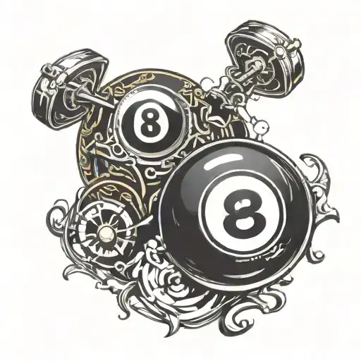 8Ball With A Wring