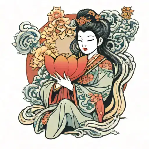 Guanyin With A Mask Yaoguai