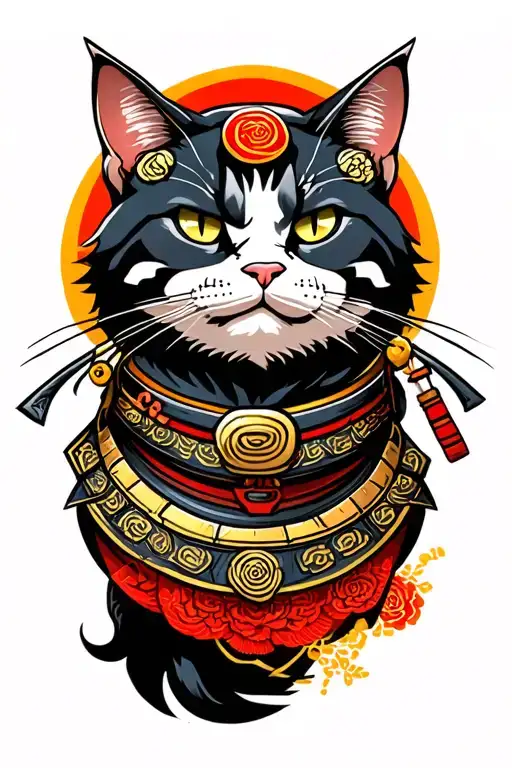 Samurai Cat