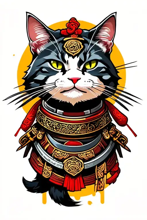 Samurai Cat