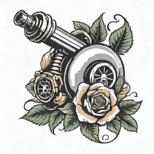 Turbocharger With Rose And Tool