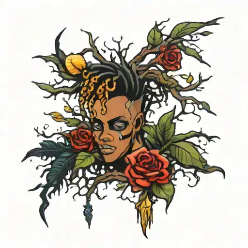 Xxx Tentacion Poison Tree With 999 Under It