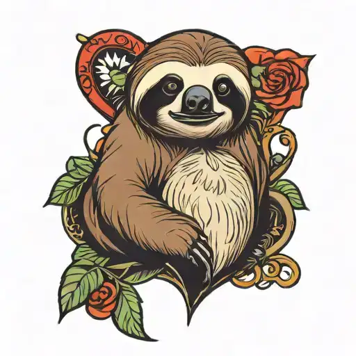 Sloth Pass Gas Heart