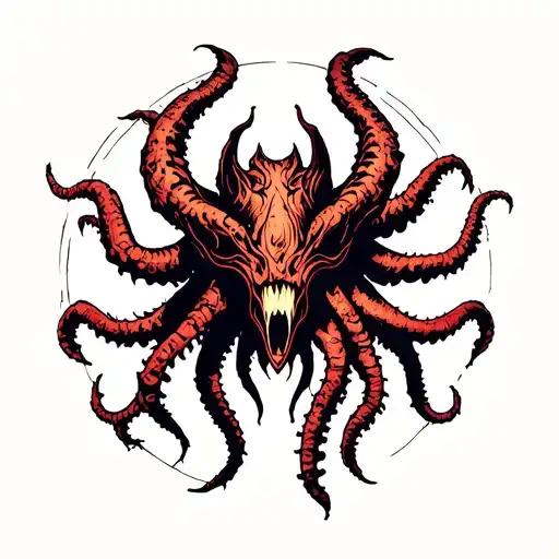 Tattoo For A Cult Member That Worships Shub Niggurath