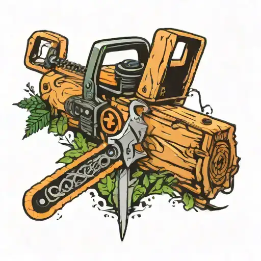Scout Camping Chain Saw
