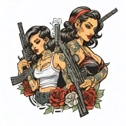 Chicago Beautiful Girls With Guns