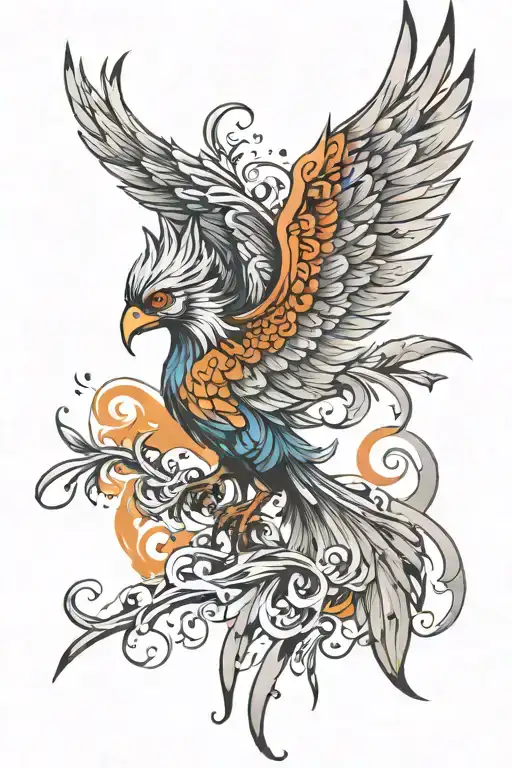 Phoenix Wings Spread