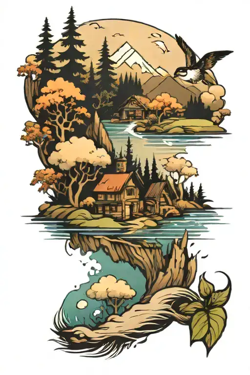 Lakescene