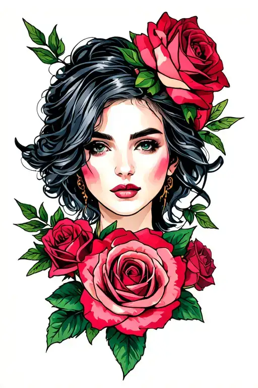 Roses Blooming