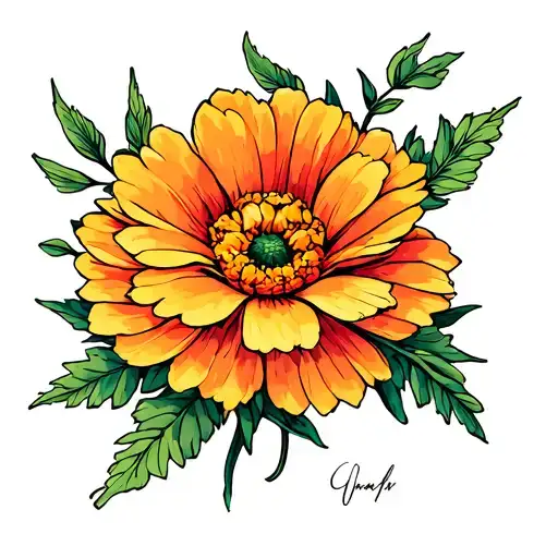 Marigold Flower
