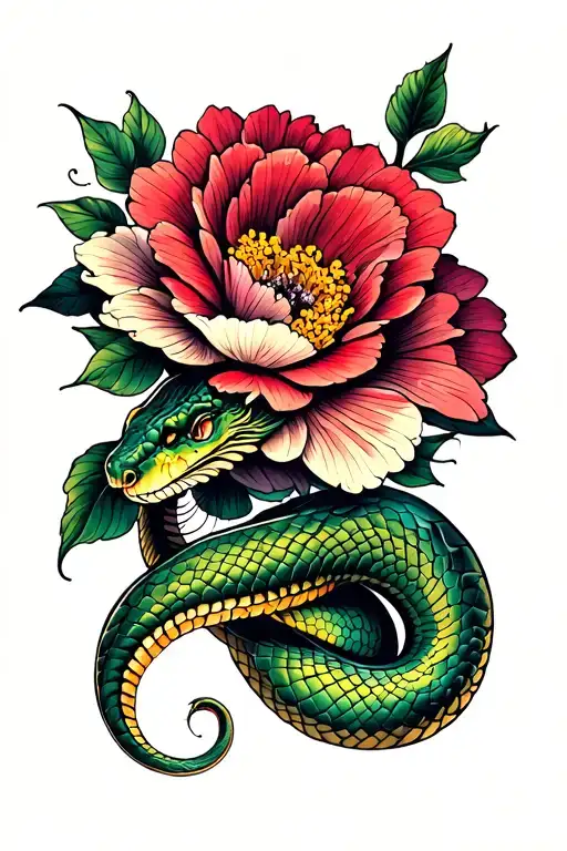 Flower Snake Hand