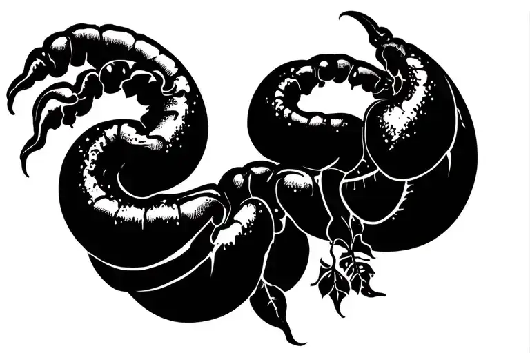 Black Cancer Zodiac Sign