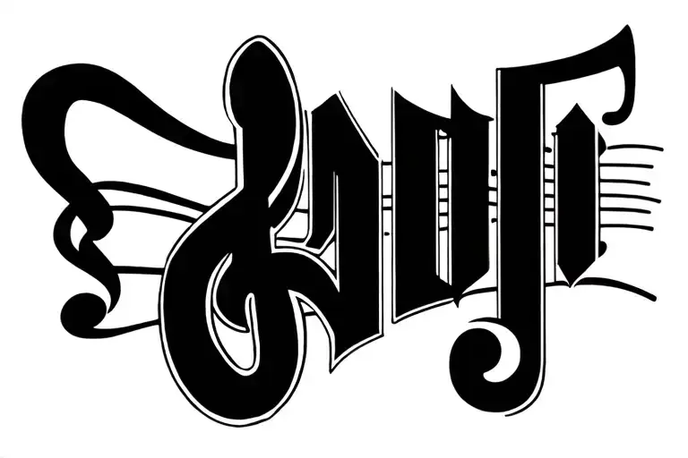 New Orleans Music Note Voodoo