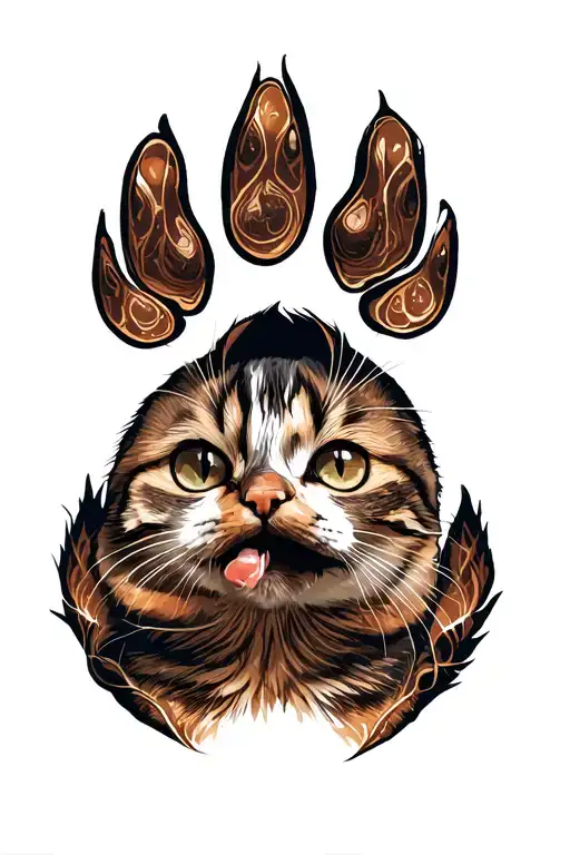 Cat Paw Print