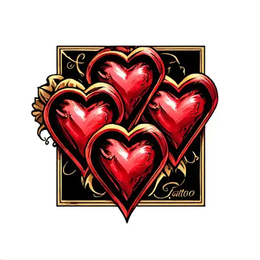3 Linked Hearts