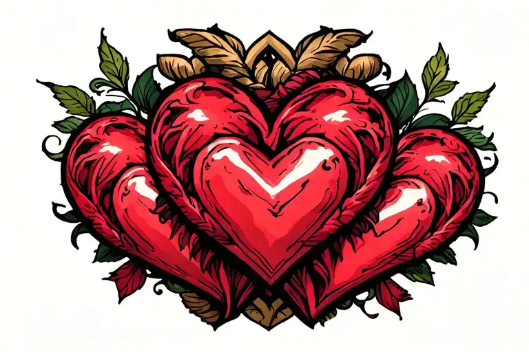 3 Linked Hearts