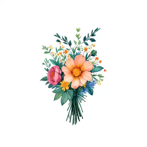 Birth Flower Bouquet