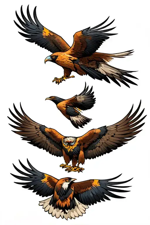 Flying Bearded Vulture