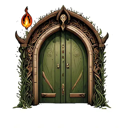 Hobbit Door